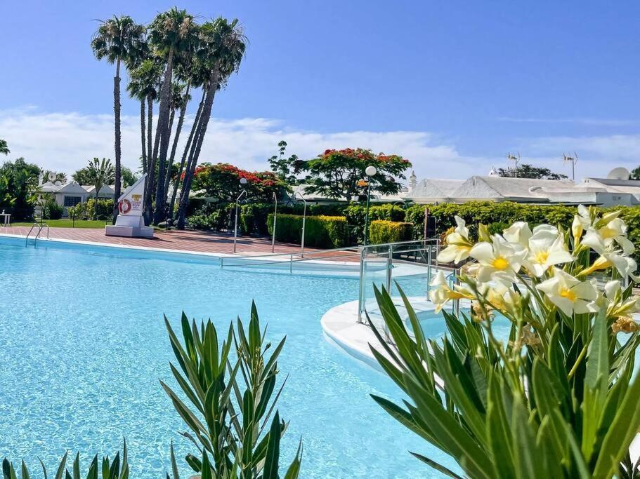 Cozy & Modern Bungalow W/Private Garden Bbq+Wifi Maspalomas  Exterior foto